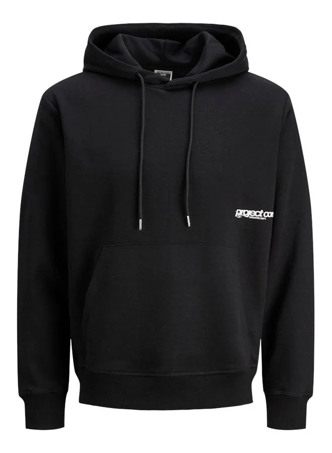 JACK & JONES Jack And Jones JCOUNION Minimal Print Hoodie