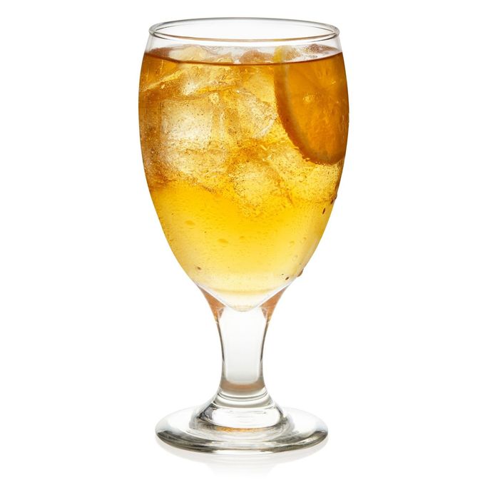 Libbey Classic Clear Glass Goblets Set of 12, Dishwasher Safe Drinking Goblets for Iced Tea, Sangria, and More, Ideal Goblet Glassware for Parties - Image 1