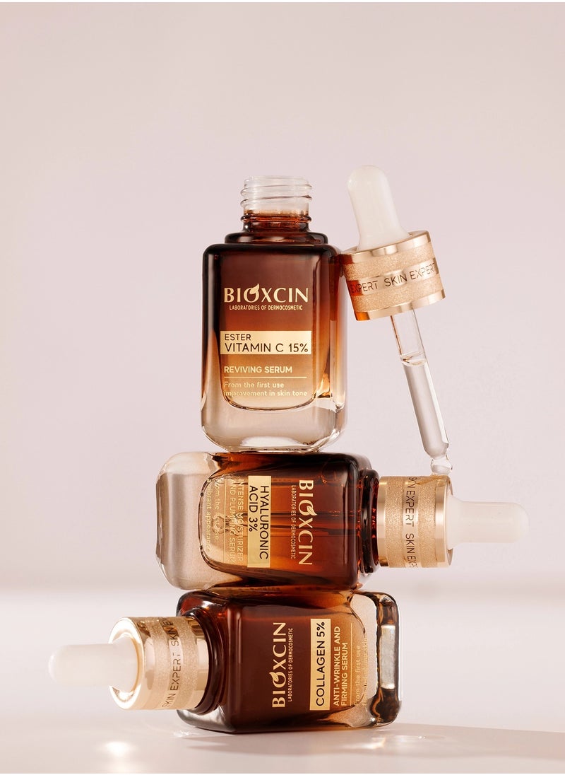 BIOXCIN - COLLAGEN %5 ANTI-WRINKLE AND FIRMING SERUM 30 ML - Image 1