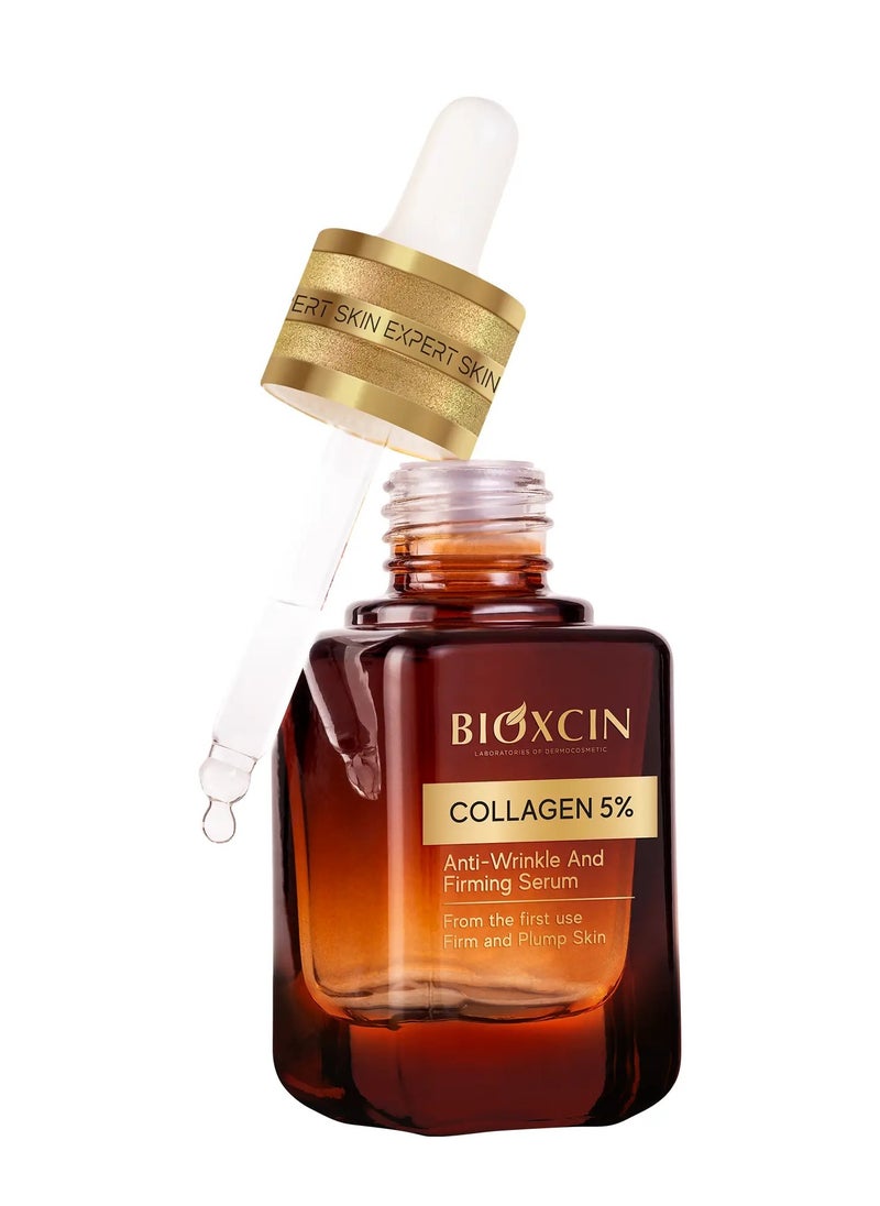 BIOXCIN - COLLAGEN %5 ANTI-WRINKLE AND FIRMING SERUM 30 ML - Image 1