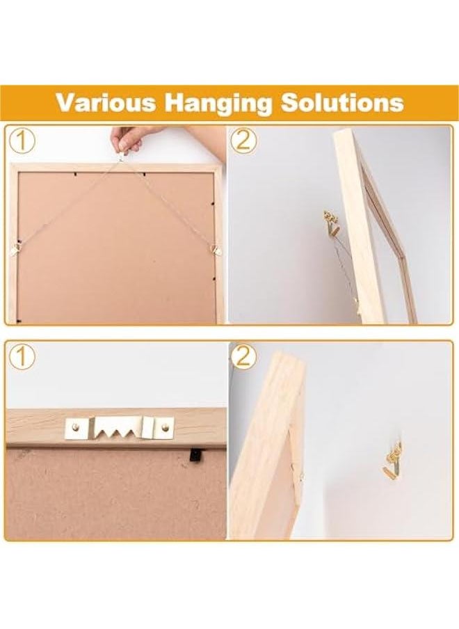 303-Piece Picture Hanging Kit with Heavy Duty Wall Hooks, Sawtooth, Picture Wire, D Rings, Nails, Eye Hooks, and Tool for Frame Mounting Canvas.