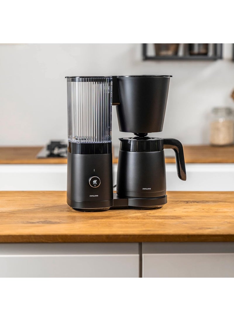 Zwilling ZWILLING Enfinigy Drip Coffee Maker with Thermo Carafe 10 Cup Awarded the SCA Golden Cup Standard Black  - Image 2