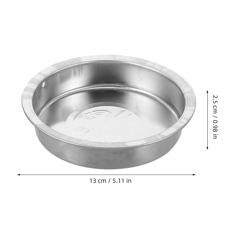 Stainless Steel Smokeless Ashtray Replacement for Trash Can Top Round Outdoor Household - Image 3