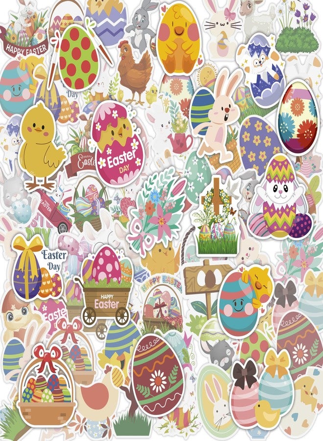 JXSDWANG Easter Egg Stuffers - 100 PCS Easter Stickers for Kids | Egg Bunny Games Crafts Activities Party Favors Basket Stuffers - Kids Gifts for Boys Girls - Image 1