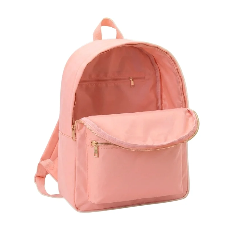 القبيلة السعيدة Personalised Backpack, Peachy Pink