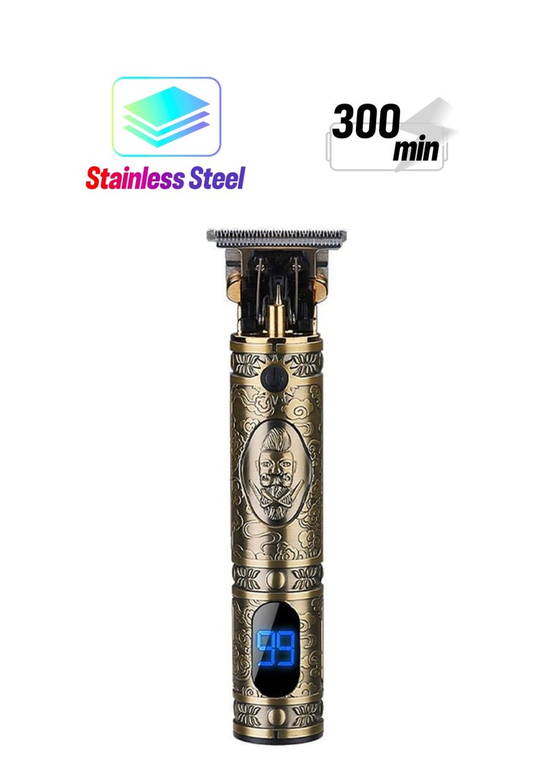 ELTRAZONE Rechargeable Cordless Professional Beard Hair Trimmer With Combs Brush - Image 1