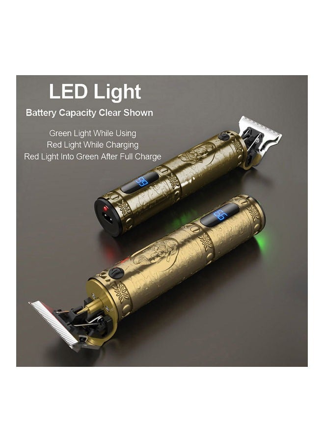 ELTRAZONE Rechargeable Cordless Professional Beard Hair Trimmer With Combs Brush - Image 2