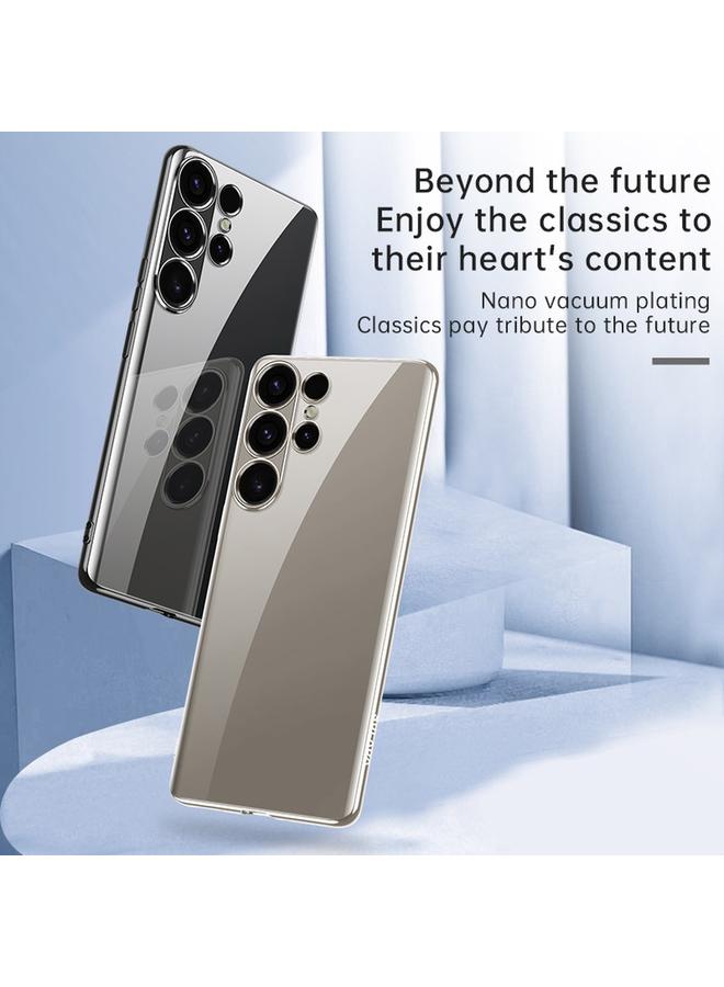 SULADA Case For Samsung Galaxy S25 5G Electroplating TPU Transparent Phone Case - Image 2