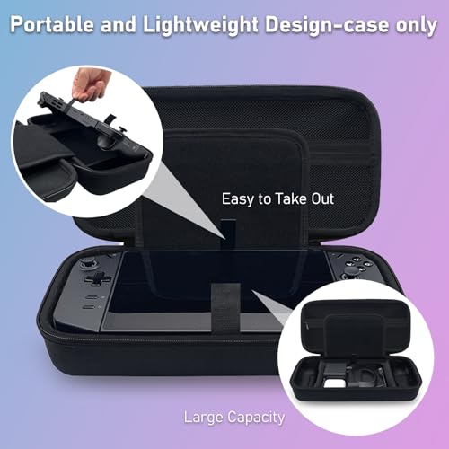ICIMBI Hard Carrying Case Bag for Lenovo Legion Go Handheld, Travel Storage Case for Lenovo Legion Go Accessories,Charger, Power Bank - Image 5