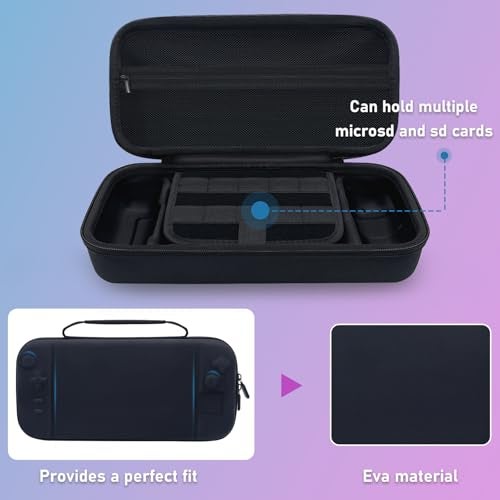 ICIMBI Hard Carrying Case Bag for Lenovo Legion Go Handheld, Travel Storage Case for Lenovo Legion Go Accessories,Charger, Power Bank - Image 4