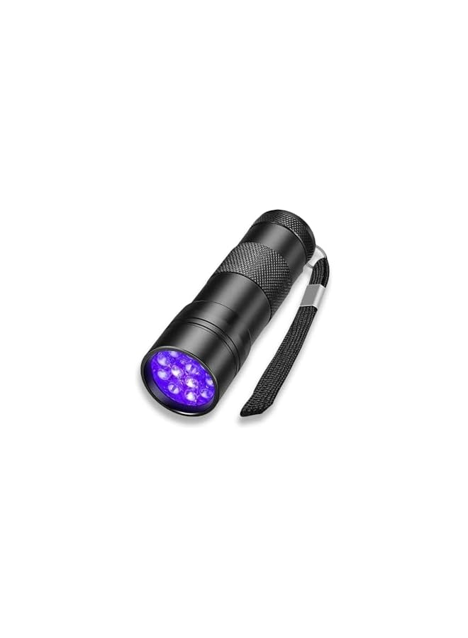 PROMASS UV Flashlight Black Light, 21 LED 395nm Ultraviolet Blacklight For Dog Urine,Pet Stains And Bed Bug, Portable Ultraviolet Light Detector, Mini Blacklight Pet Urine Detector (Small)  - Image 2