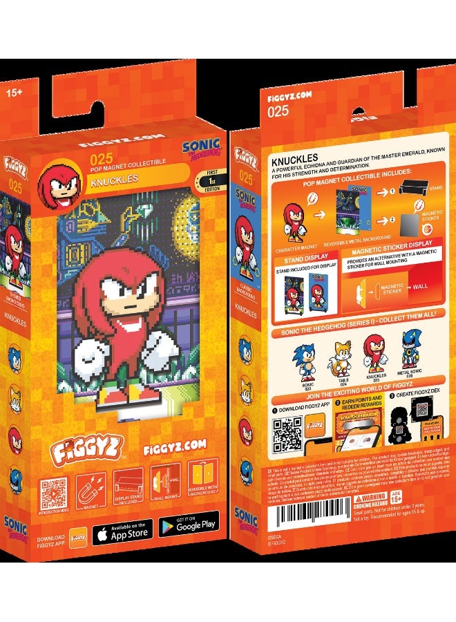 FIGGYZ Sonic The Hedgehog (Classic) Knuckles #25 - Image 1