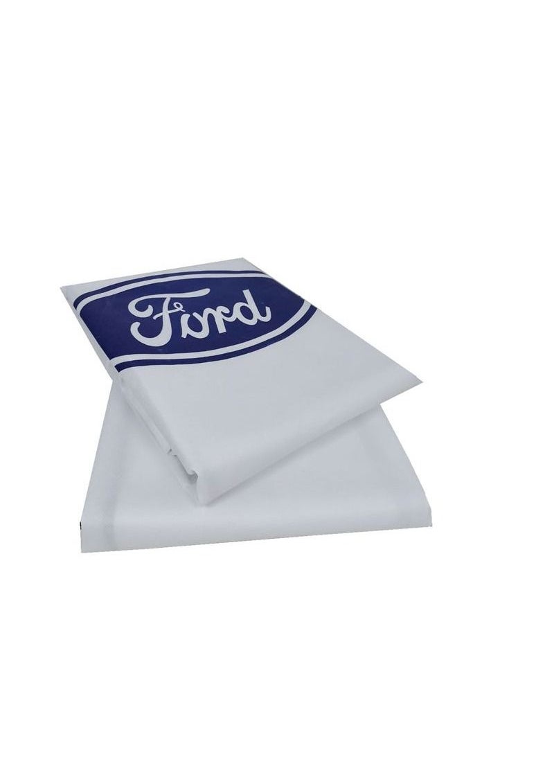 Ford Car Seat Cover, Universal Car Seat Dust Dirt Protection Cover, Extra Protection For Your Seat 2 pcs Set  - Image 2