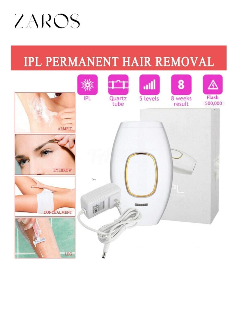 Zaros Clear Skin Silky DIY Handset Laser Hair Removal Kit - Image 4