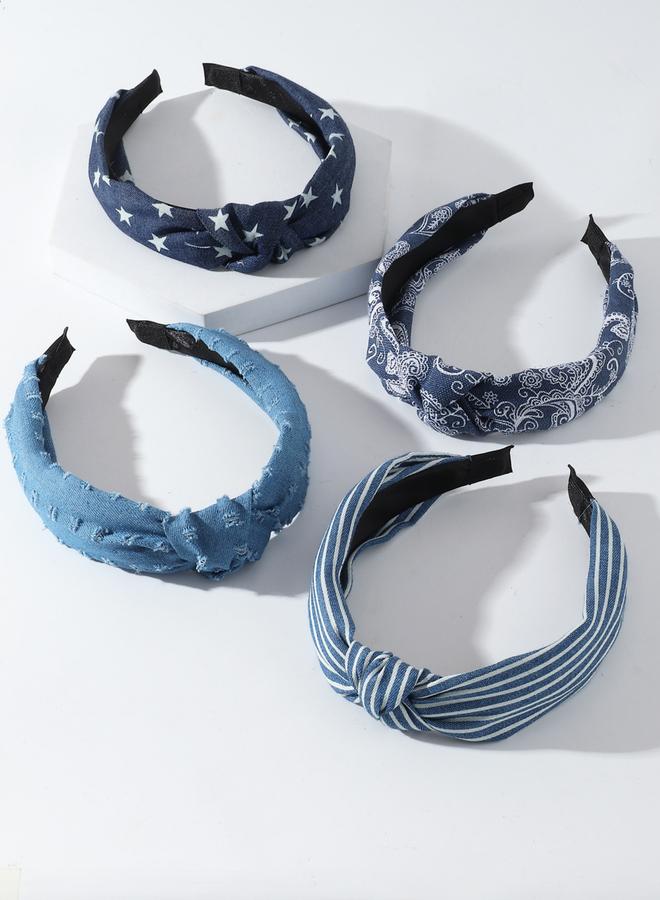 Take Two Set of 4 - Printed Twist Headband - Image 2