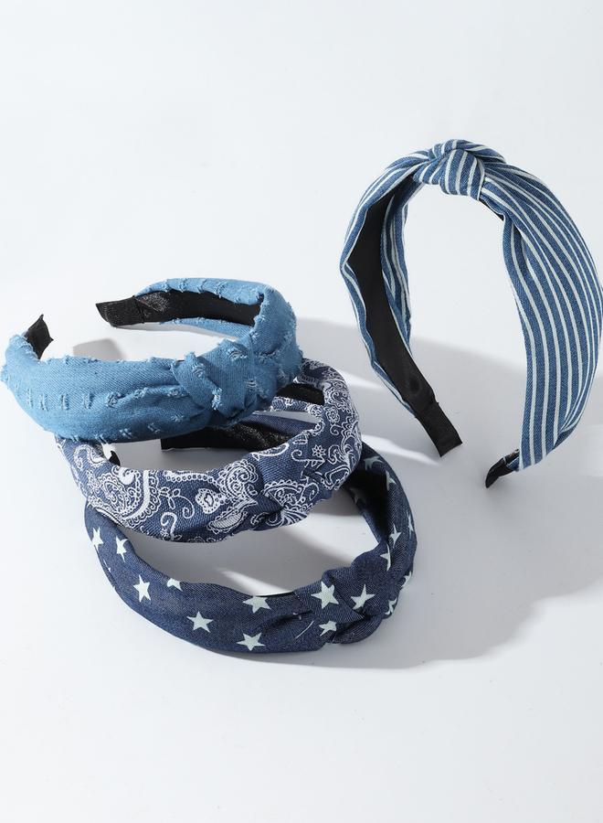 Take Two Set of 4 - Printed Twist Headband - Image 4
