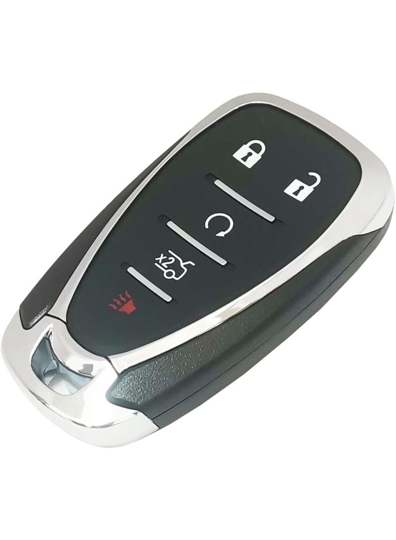 KISSUN Replacement Key Fob Cover fit for Chevy Malibu Cruze Camaro Equinox Blazer Keyless Entry Key Fob Shell (5 Buttons) - Image 2