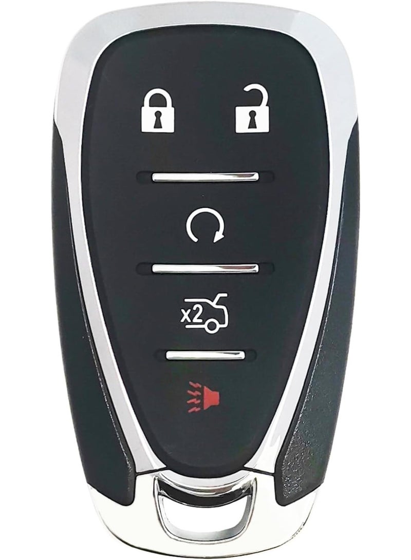 KISSUN Replacement Key Fob Cover fit for Chevy Malibu Cruze Camaro Equinox Blazer Keyless Entry Key Fob Shell (5 Buttons) - Image 1