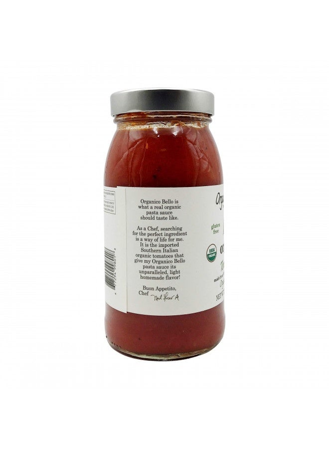 Organico Bello Organic Pasta Sauce Tomato Basil - 25 Oz  - Image 1