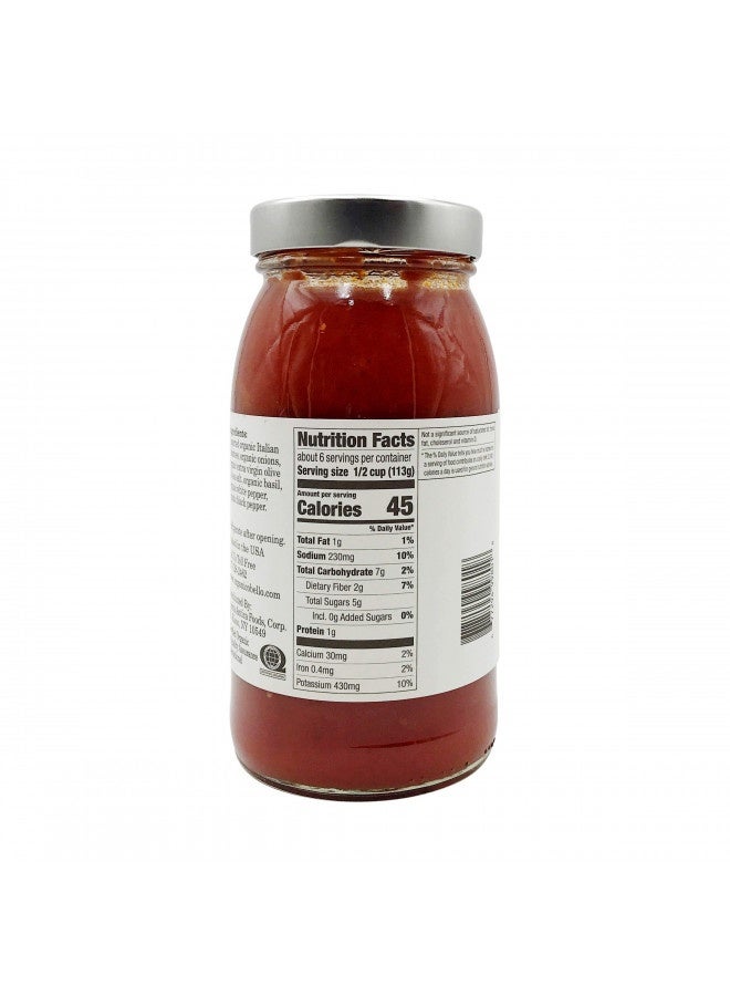 Organico Bello Organic Pasta Sauce Tomato Basil - 25 Oz  - Image 2