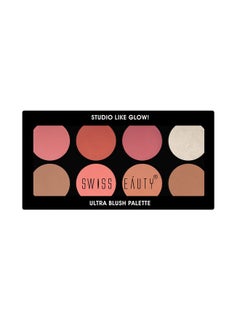 Ultra Blush Palette With Highly Blendable Shades | Pigmented Blusher For A Natural Flush | Shade-3, 16Gm|