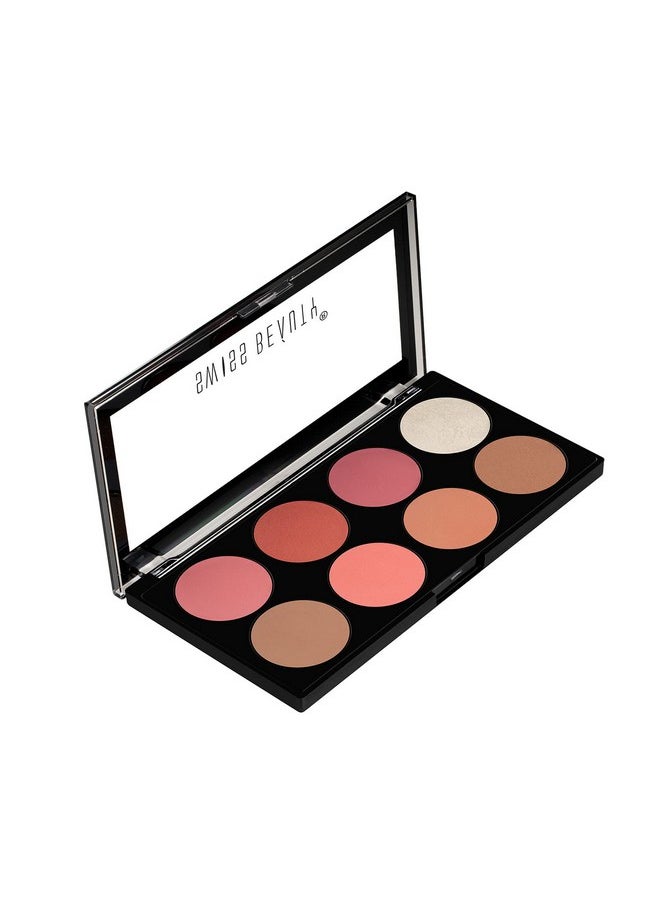 Swiss Beauty - Ultra Blush Palette With Highly Blendable Shades | Pigmented Blusher For A Natural Flush | Shade-3, 16Gm| - Image 1
