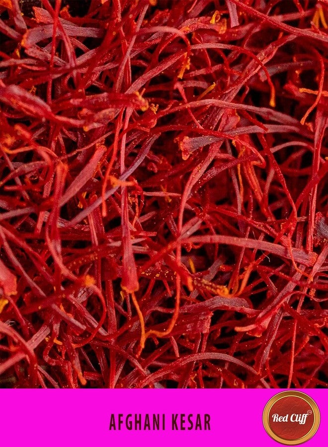 Red Cliff Pure, Natural and Finest Grade Afghani Kesar / Saffron Threads | 1g | (Afghani Saffron | 1gx9 |) - Image 2