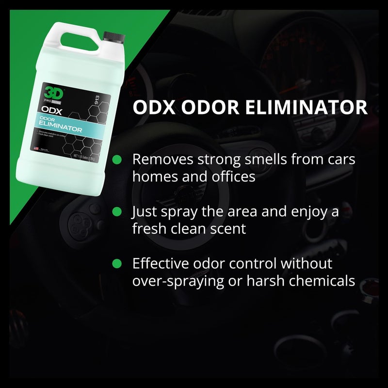 3D Odor X Concentrated Bacterial Enzyme Odor Eliminator - 1 Gallon - Image 4