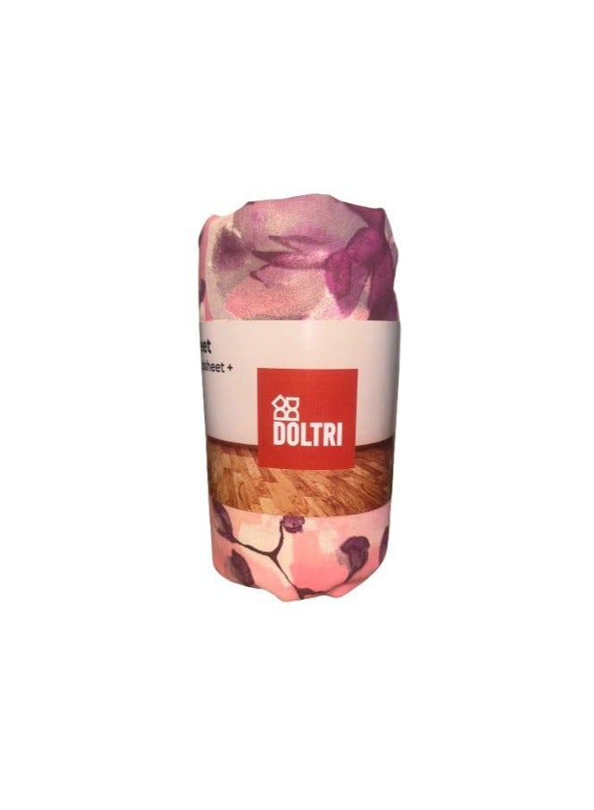 Doltri Premium King Size Bedsheet 240x245cm with 2 Pillow Cases - Soft Durable and Stylish Bedding Set  - Image 2