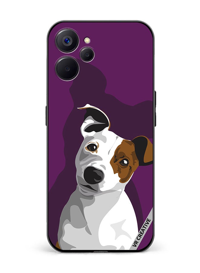 VR CREATIVE Protective Case Cover For Realme 10 5G Dog Design Multicolour - Image 1