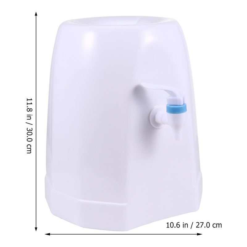 Plastic Standing Water Dispenser Mini Countertop Water Fountain For Home Kitchen Office - Image 3