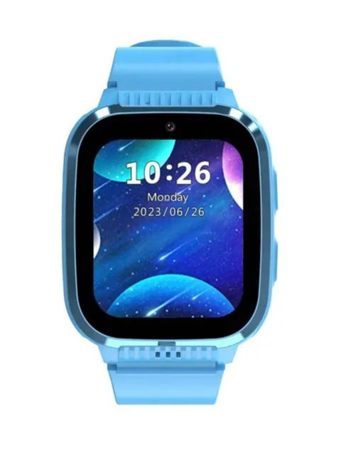 4G Kids GPS 1.85 inches Smart Watch Junicare with Touch Display, 36 Hours Working Time, 3 Hours Charging Time, Video Calling - Blue