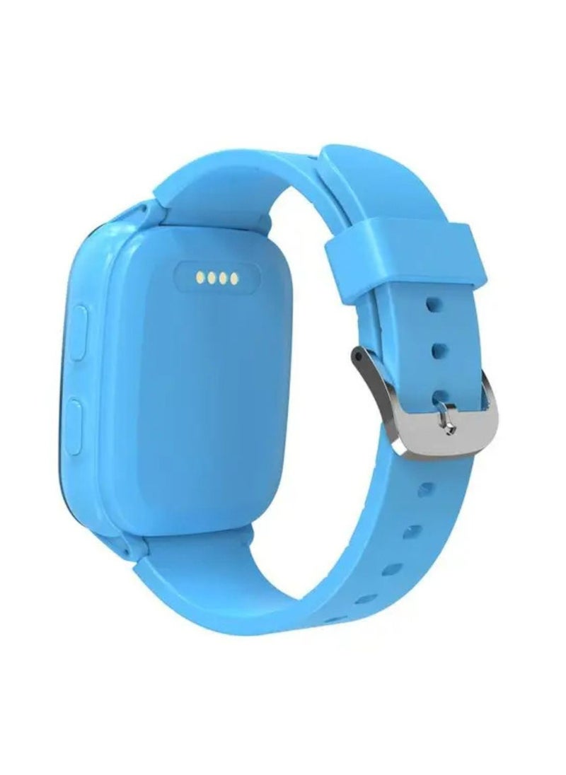 4G Kids GPS 1.85 inches Smart Watch Junicare with Touch Display, 36 Hours Working Time, 3 Hours Charging Time, Video Calling - Blue