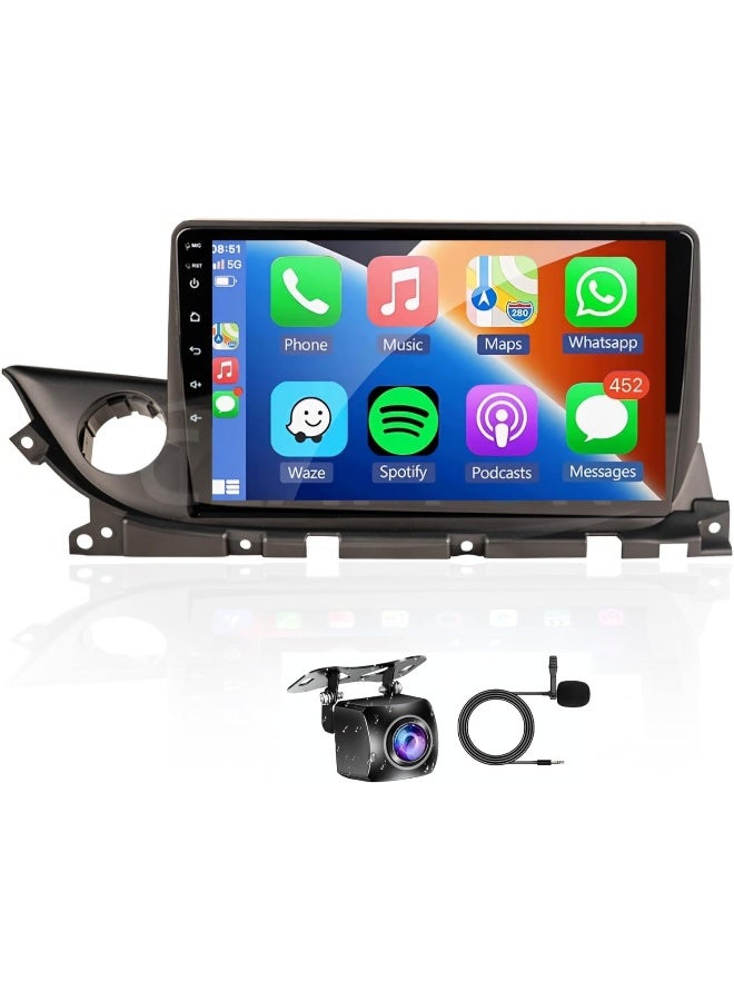 Vierex Fit Mazda 6 Car Stereo Mazda 6 Android Screen 2019-2023 With Apple Carplay Android Auto Wireless WiFi DSP FM&AM BT AHD Camera Included Fast Interface QLED (8+128GB 8CORE Carplay) - Image 1