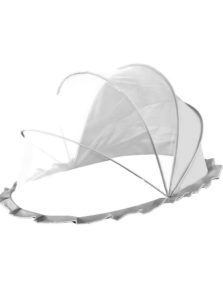Baby cot mosquito net is portable and foldable, encrypted baby mosquito net sunscreen to protect children from mosquito bites.  - Image 1