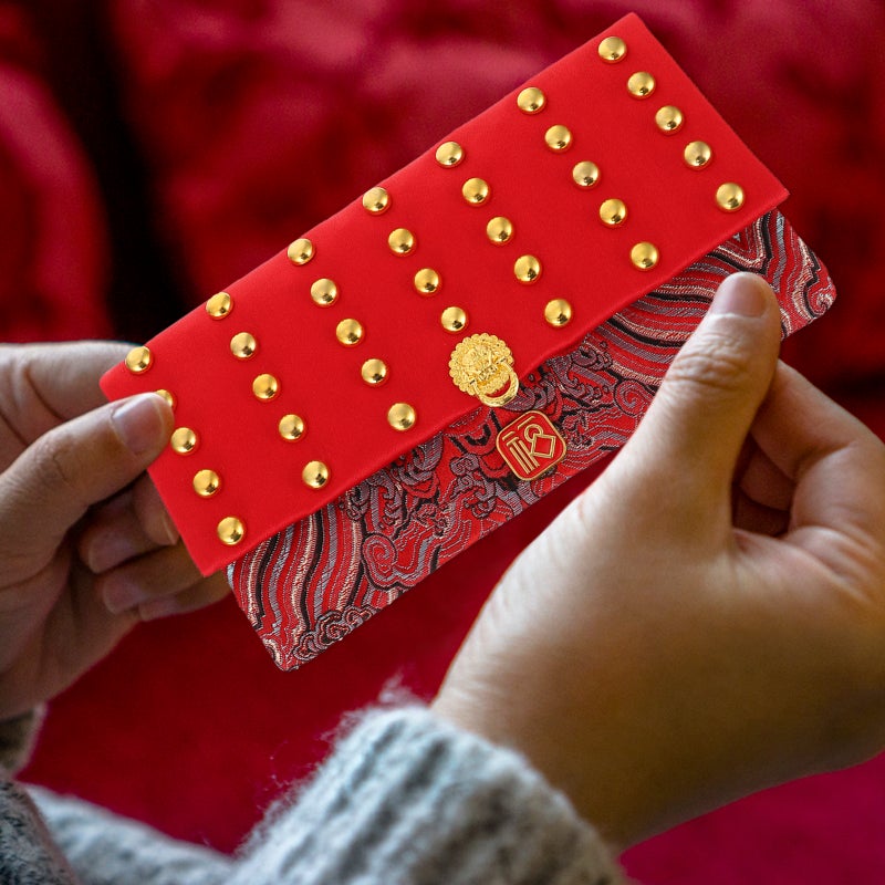 1Pc Chinese Style Red Envelope Spring Festival Money Pocket Cloth Red Packet - Image 3