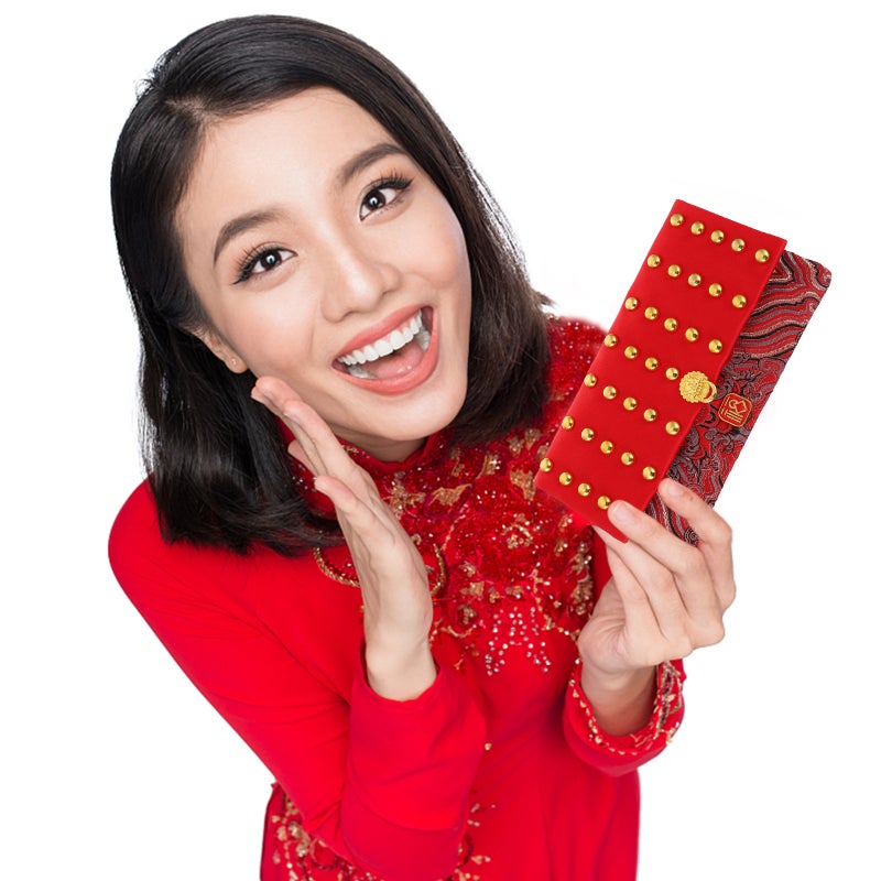 1Pc Chinese Style Red Envelope Spring Festival Money Pocket Cloth Red Packet - Image 4