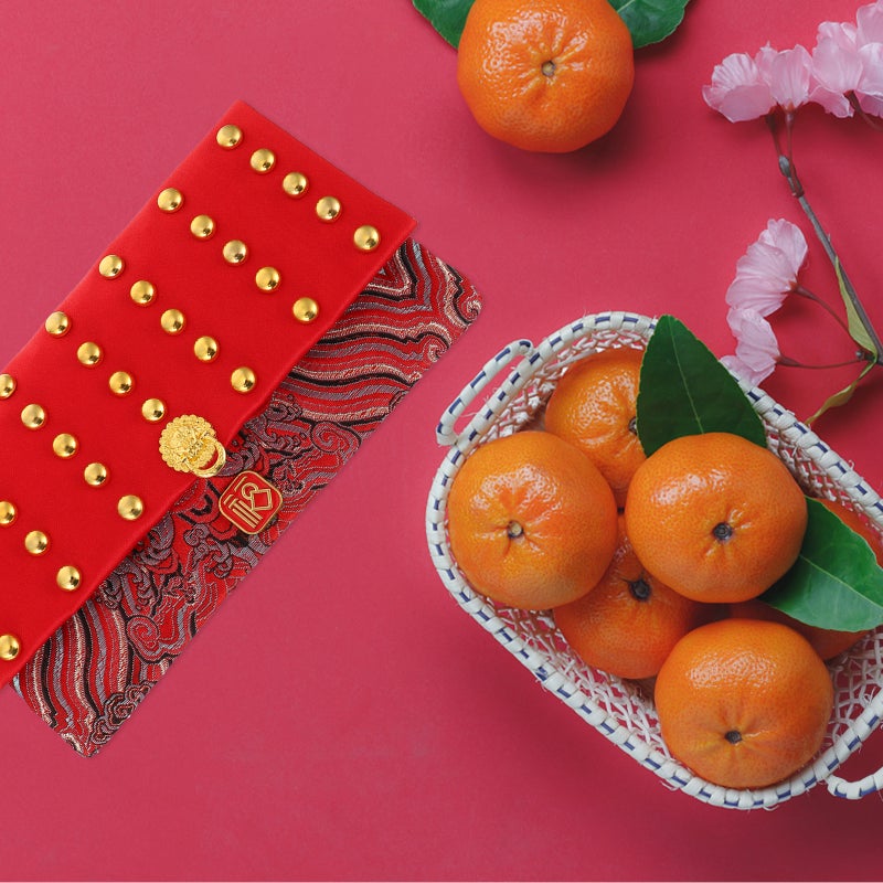 1Pc Chinese Style Red Envelope Spring Festival Money Pocket Cloth Red Packet - Image 2