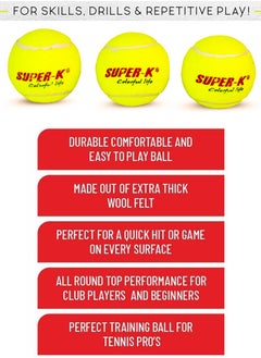 tennis balls - official size, ITF approved, pack of 3 professional tennis balls - pzsku/Z79486E69C462090E7565Z/45/_/1731701348/74c5089c-55c1-4cc6-991f-391cb5ce408e