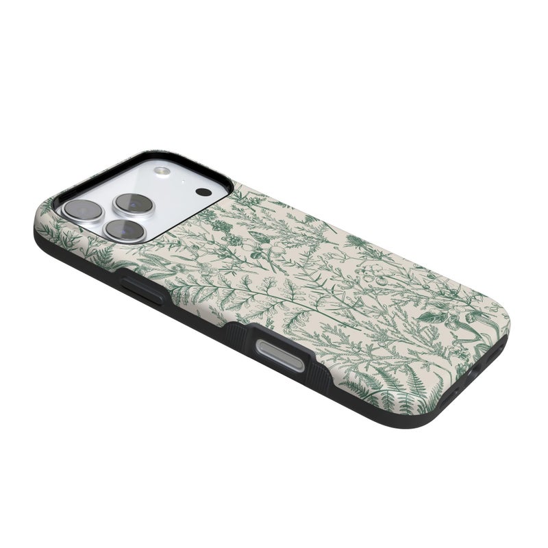 Casely iPhone 17 Pro Max Case | Sage Garden | Green Floral | Bold Protective Design | Compatible with MagSafe - Image 3