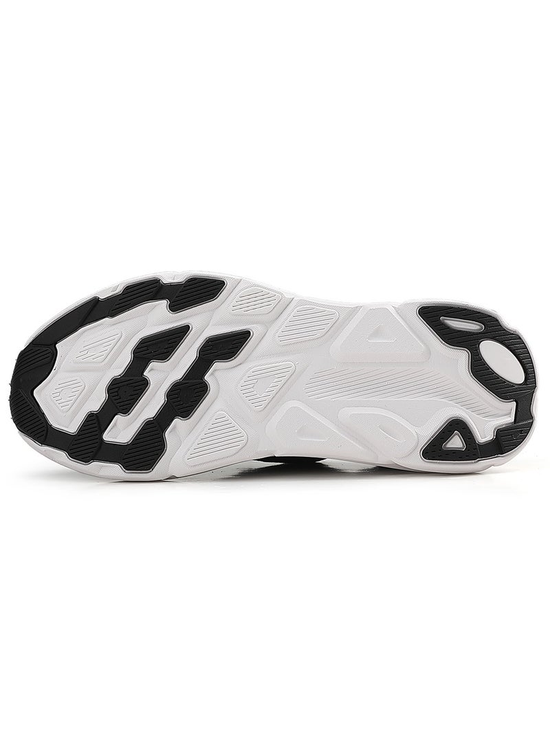 Sky View - Athlesiure Supportive Men And Women Hands Free Slip-ins Running Shoes Unisex Cushioned Breathable Athletic Fashion Sneakers Non Slip Walking Tennis Shoes Black White - Image 1