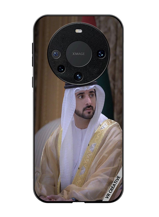 VR CREATIVE Protective Case Cover For Huawei Mate 60 Pro Plus Sheikh Hamdan Bin Mohammed Bin Rashid Al Maktoum Design Multicolour - Image 1