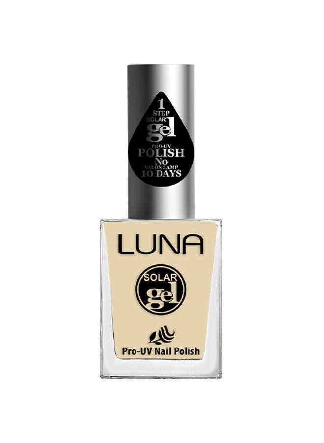Solar Gel Nail Polish -  White Studio No.1001 - 10 ml