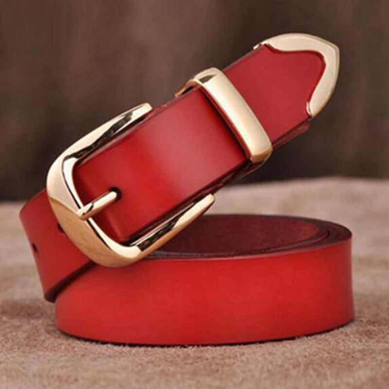 British Women'S Belt Cowhide Versatile Fashion Jeans Belt Belt Young And Middle-Aged Girls Decorative Belt - Image 4
