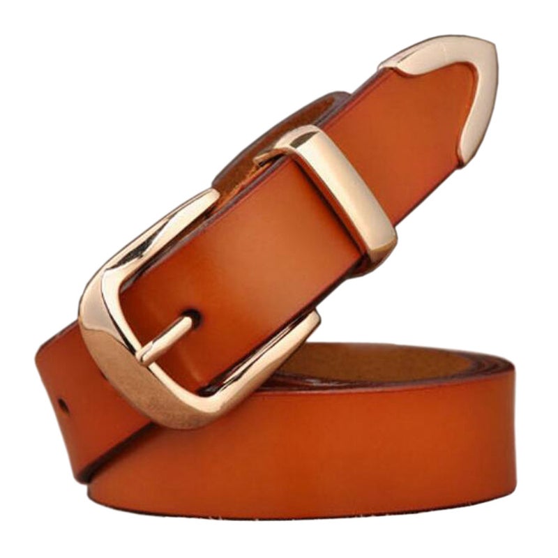British Women'S Belt Cowhide Versatile Fashion Jeans Belt Belt Young And Middle-Aged Girls Decorative Belt - Image 2