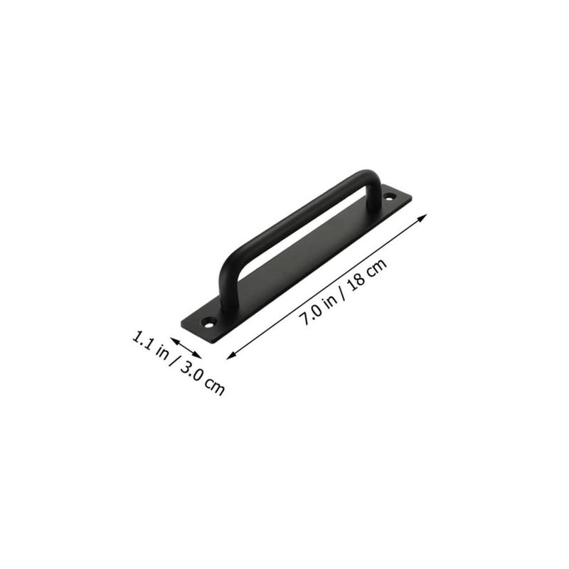 Black Gold Aluminum Alloy Drawer Handles 3Pcs Set With Screws For Cabinet Wardrobe Kitchen - Image 3