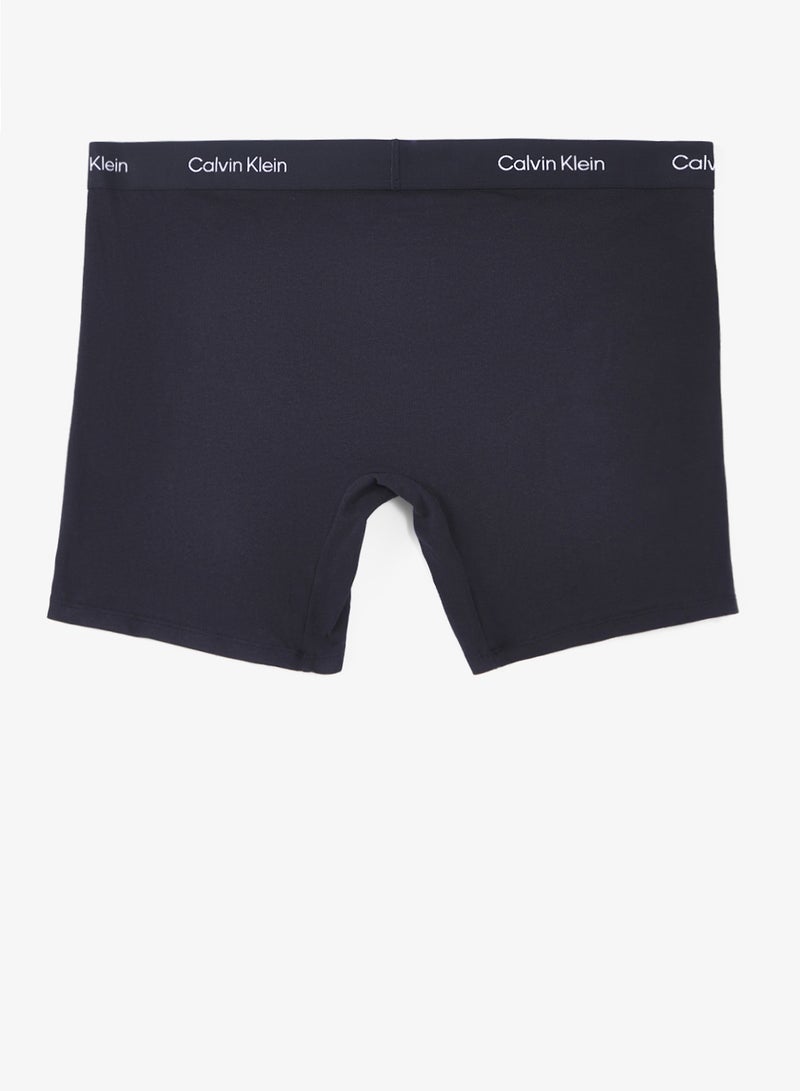 CALVIN KLEIN 3 Pack Boxer Briefs - Icon Logo Graphic - Image 2