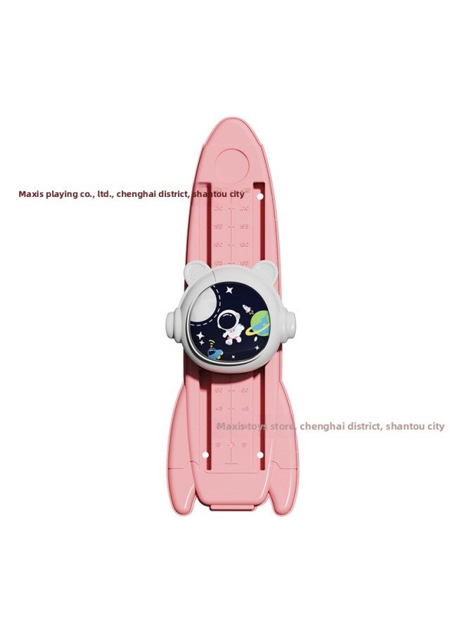 Shake The Sound Of The Same Style Clap Music Voice Count Touch High Device Adjustable Jump To Encourage Training With Lights Jump Toy-color:[Style-Pink Melody] 15-speed Adjustable Height And Low Intelligent Digital Display With Height Stickers-Specifications:[E-commerce Box Packaging]