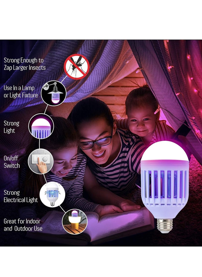 Generic - مصباح قاتل البعوض 2 في 1 من Bug Zapper - Image 1