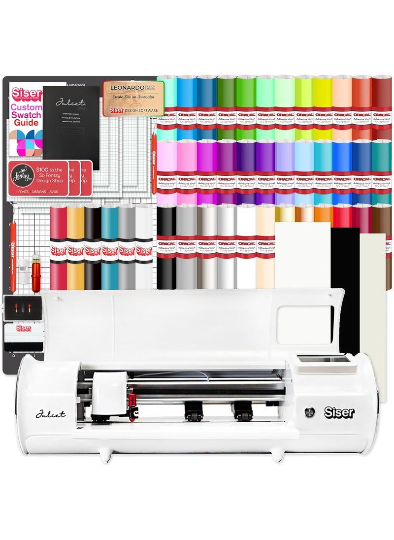SISER Siser Juliet Professional Vinyl Cutter Machine Deluxe Bundle with Vinyl  HTV  - Image 1
